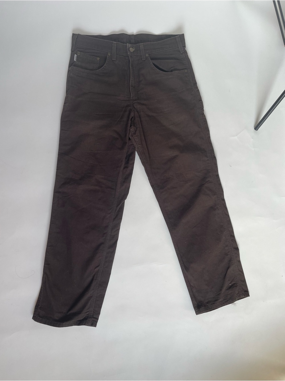 Carhartt Men's Chocolate Brown Work Chinos